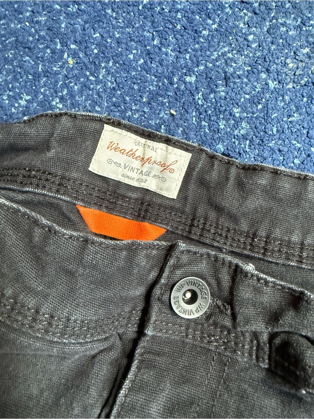 Weatherproof black work pants 30x29